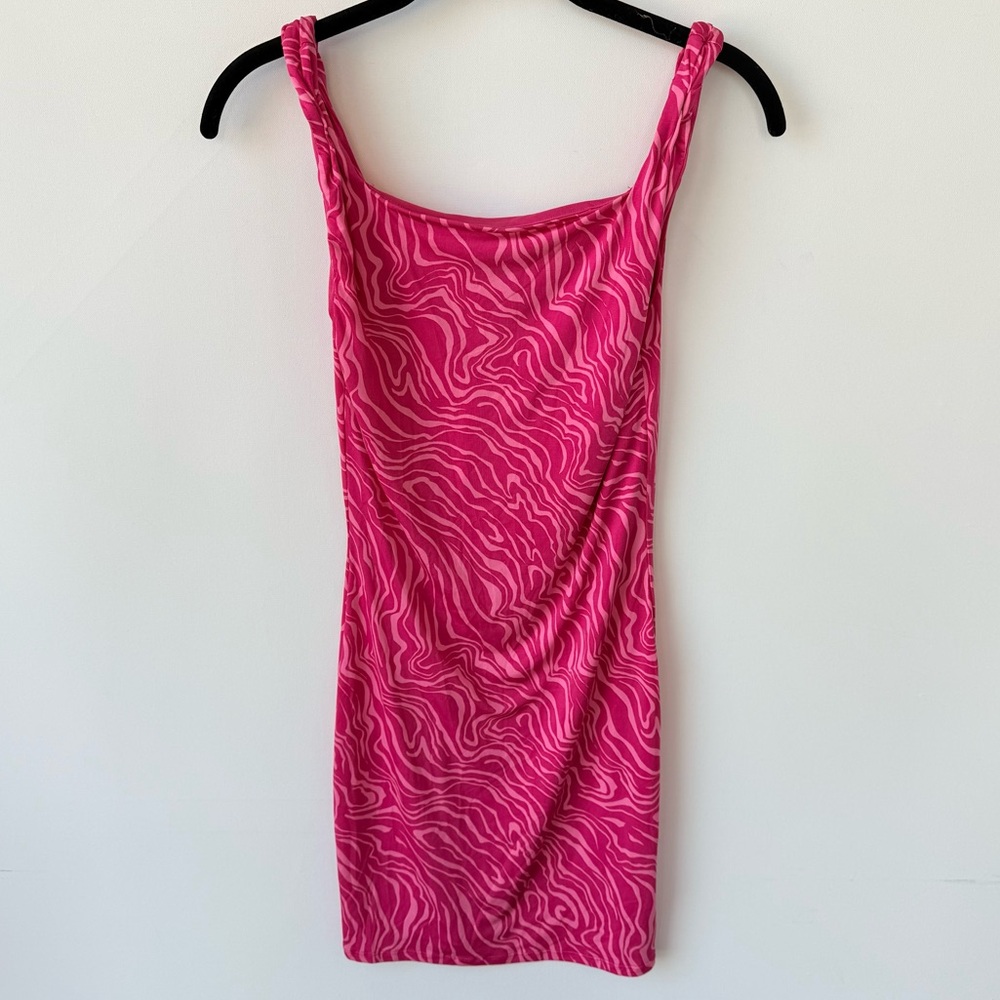 NWT Forever 21 Pink Multicolor Shortle Dress size small